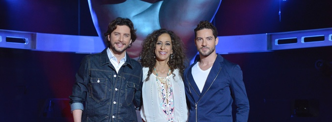 Los tres jueces de la segunda edición de 'La Voz Kids'