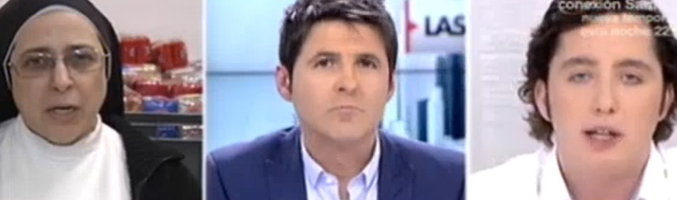 Sor Lucía Caram se enzarza con Francisco Nicolás en 'Las mañanas de Cuatro'