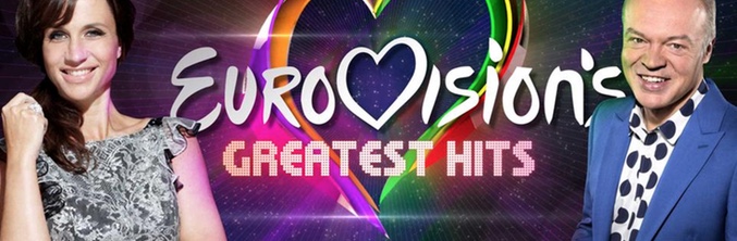 Petra Mede y Graham Norton