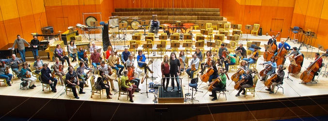 Edurne con la Orquesta y Coro de RTVE