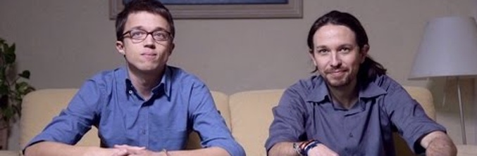 Íñigo Errejón y Pablo Iglesias en la promo de 'Salvados'