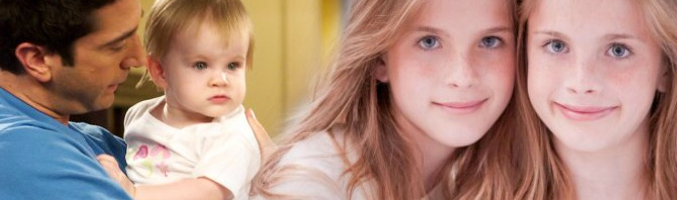 Así han crecido las gemelas que interpretaban al bebé de Rachel y Ross en &#39;Friends&#39;