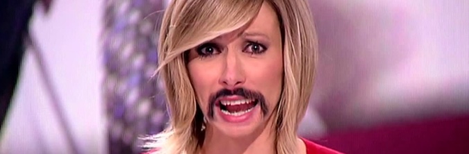 Susanna Griso con la boca de Manu Sánchez