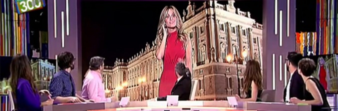 Edurne votando en 'Zapeando'