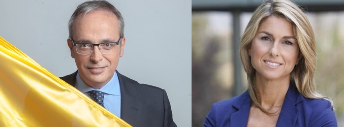 Alfredo Urdaci y María Pelayo