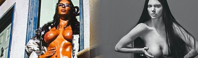 Kim Kardashian y su hermana, Kendall Jenner