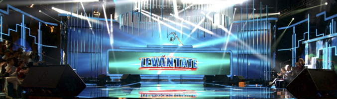 Así es el plató de &#39;Levántate&#39;