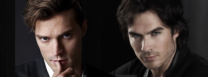 Christian Grey y Damon Salvatore