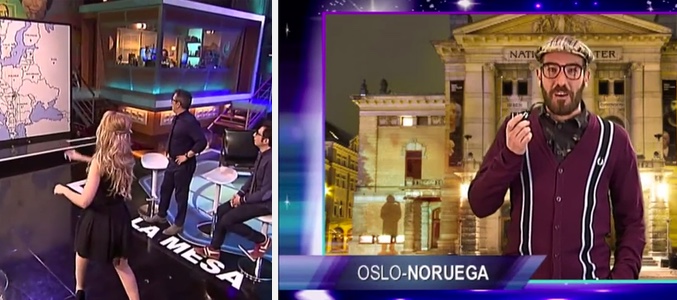 Lanzan a Edurne preguntas de todos los países