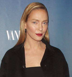 Uma Thurman tras su paso por el quirófano en la presentación de 'The Slap'