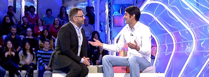 Jorge Javier entrevistando a Jesulín en 'Hay una cosa que te quiero decir'
