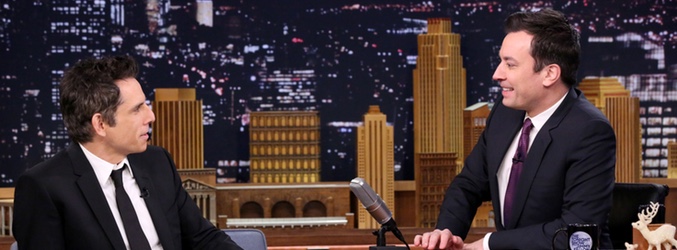 Ben Stiller en el show de Jimmy Fallon