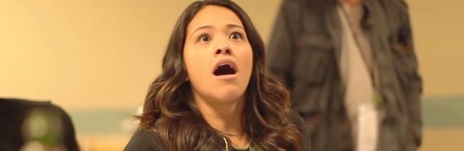 Reacción de Gina Rodríguez