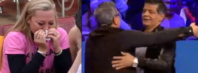 Belén llora desconsolada por la salida de Víctor, mientras que, los Chunguitos se abrazan