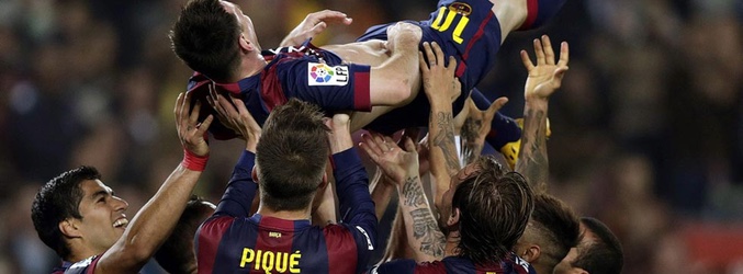 Jugadores del FC Barcelona