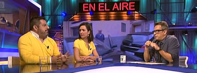 Jalis de la Serna y Alejandra Andrade en 'En el aire'