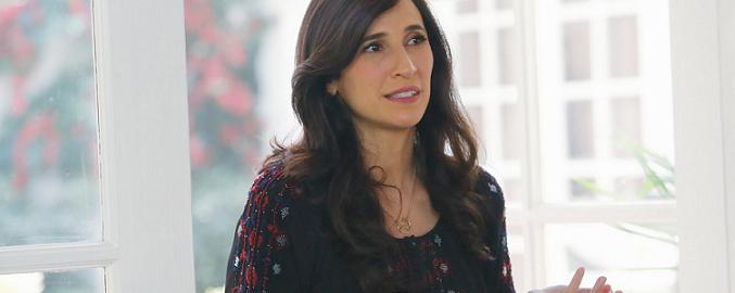 Michaela Watkins fue Jackie en 'Trophy Wife'