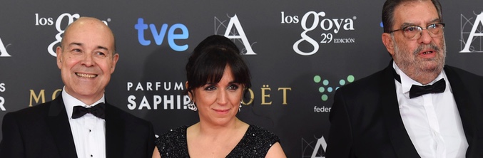 Antonio Resines, Judith Colell y Enrique González Macho