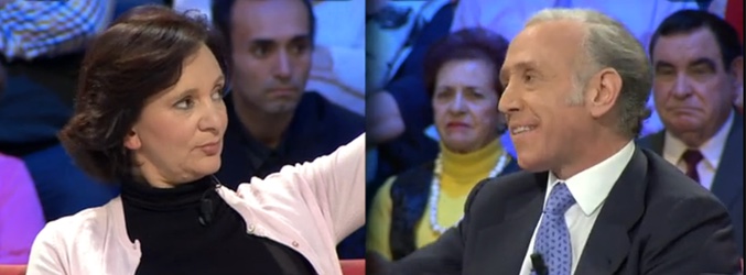 Carolina Bescansa y Eduardo Inda