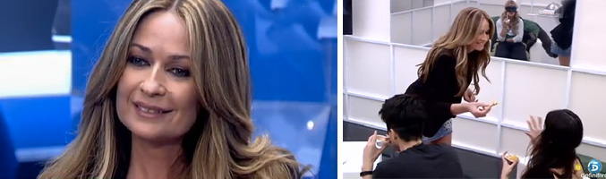 Olvido Hormigos se cuela en la casa VIP de 'GH' sin que sus compañeros lo sepan