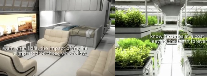 Prototipo de cómo esperan vivir en Marte