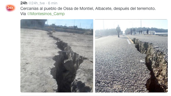El Terremoto de Albacete, según TVE