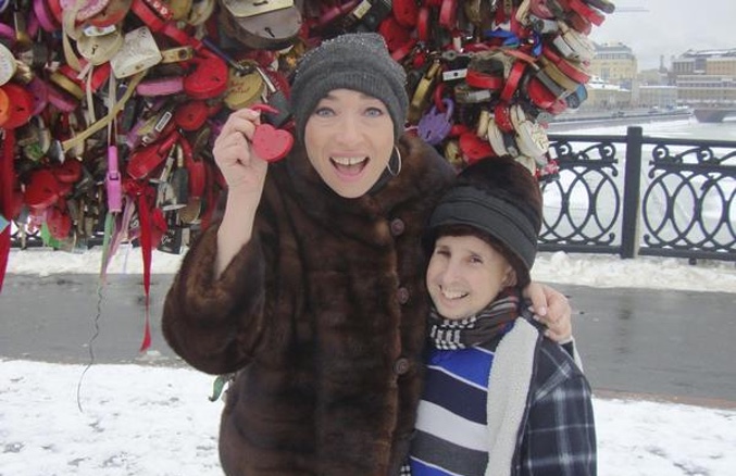 Naomi Grossman y Ben Woolf el pasado San Valentín