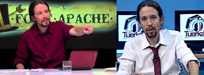 Pablo Iglesias en 'Fort Apache' y 'La Tuerka'
