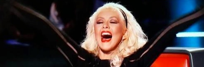 Christina Aguilera en 'The Voice'