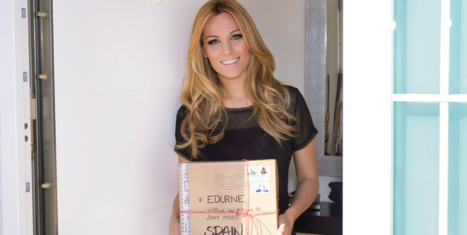 Edurne rueda la postal de Eurovisión 2015