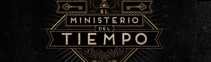 Logotipo de 'El Ministerio del Tiempo', ficción coproducida por Cliffhanger y Onza Partners