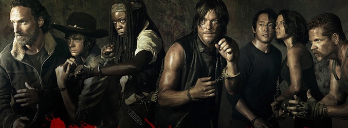 Cartel promocional de 'The Walking Dead'