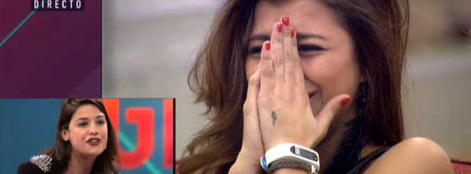 Aguasantas llora al hablar con Ares