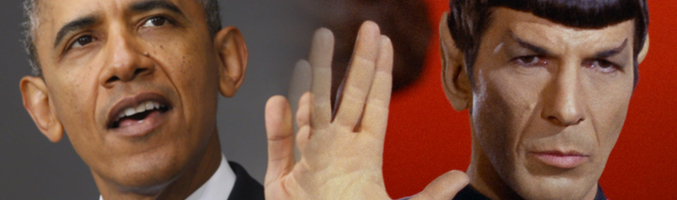 Obama tras la muerte de Leonard Nimoy: "Me encantaba Spock"