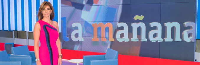 Mariló Montero en el antiguo plató de &#39;La mañana de La 1&#39;