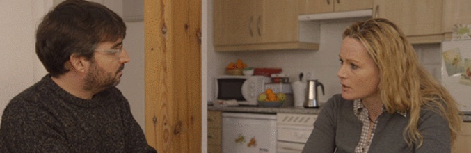 Jordi Évole y Zaida Cantera