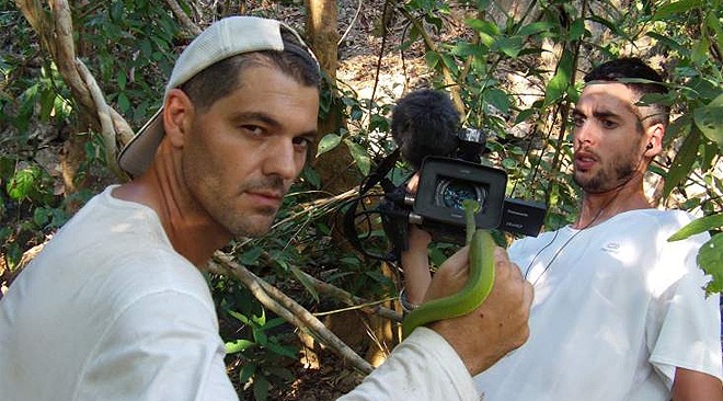 Santi Trancho con Frank Cuesta