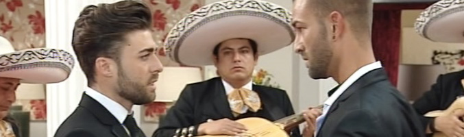Vicente pide perdón a Sandro con mariachis
