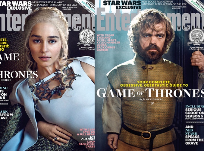 Los protagonistas de 'Juego de Tronos' portada de Entertainment