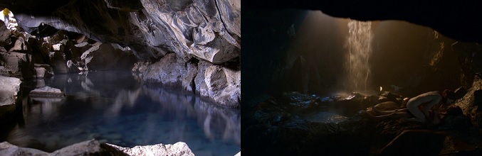 Jon Nieve e Ygritte tuvieron un encuentro en la cueva de Grjótagjá