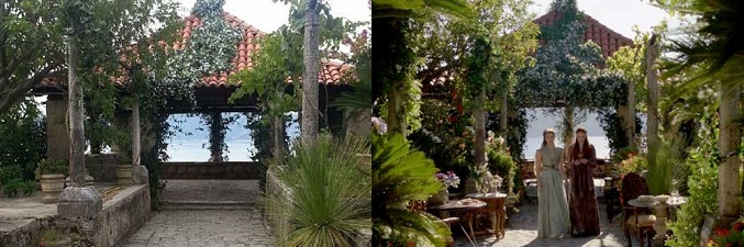 El jardín botánico de Trsteno se usa como los jardines de Desembarco del Rey