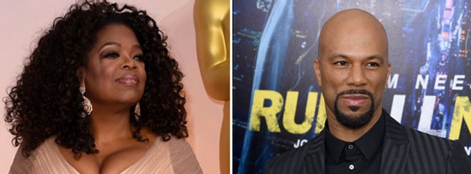 Oprah Winfrey y Common