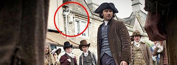 La alarma que se coló en 'Poldark'