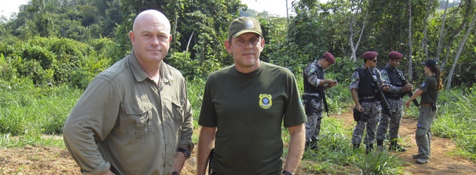 Ross Kemp en 'Lucha por el Amazonas'