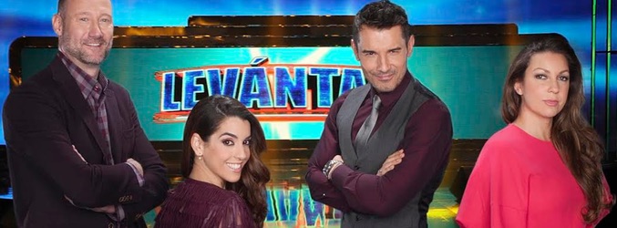 Presentador y jueces de 'Levántate'