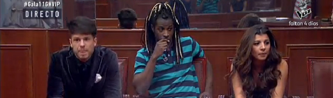 Fede, Coman, Aguasantas y Belén Esteban fueron &quot;acusados&quot; durante la undécima gala de &#39;GH VIP 3&#39;