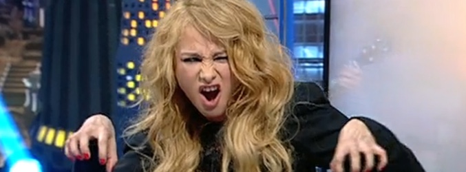 Paulina Rubio en 'El Hormiguero'