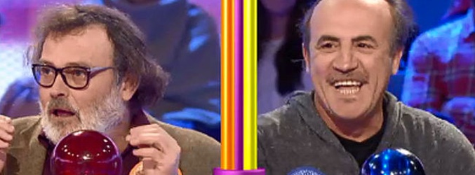 Pablo Carbonell y Pedro Reyes en 'Pasapalabra'