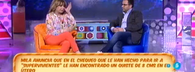 Mila Ximénez y Jorge Javier Vázquez en 'Sálvame'