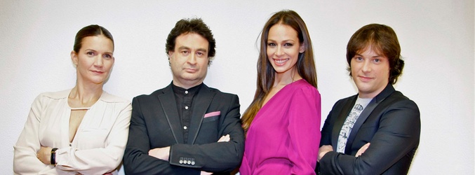 El jurado y la presentadora de 'MasterChef'